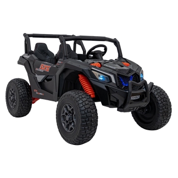 Dwuosobowy buggy dla dzieci UTV X3 Off-Road 4x4 czarny 24V